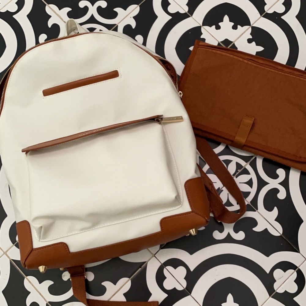 Honest Company Diaper bag + changing pad